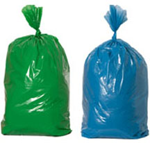 green-and-blue-bags